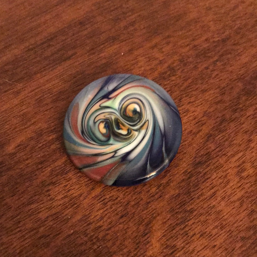 Blown-Glass Pin